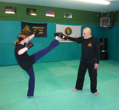 Martial Arts Kicking